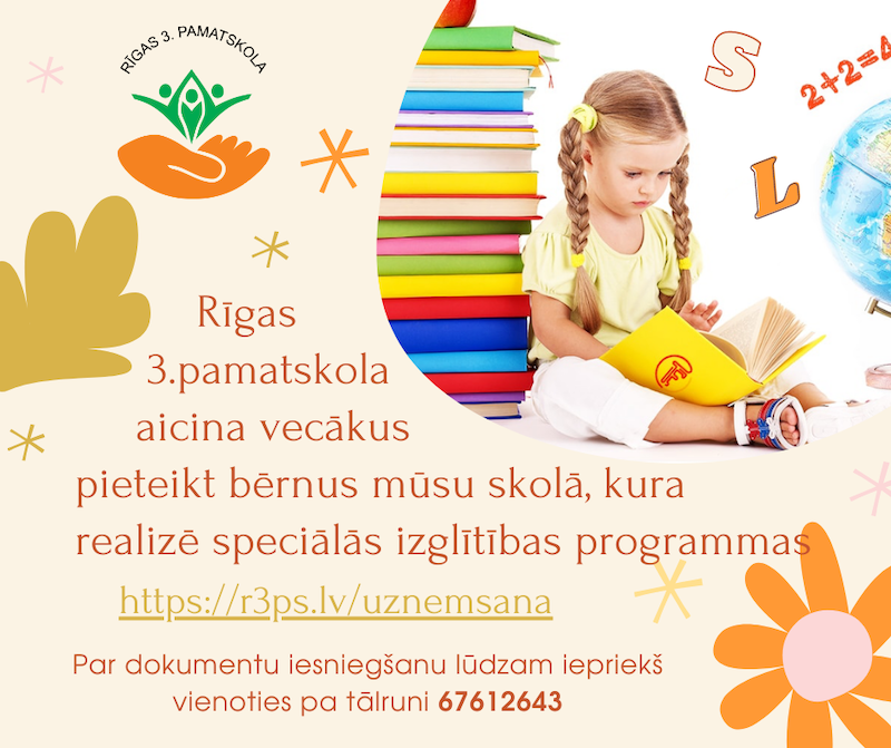 Infografika par uzņemšanu skolā